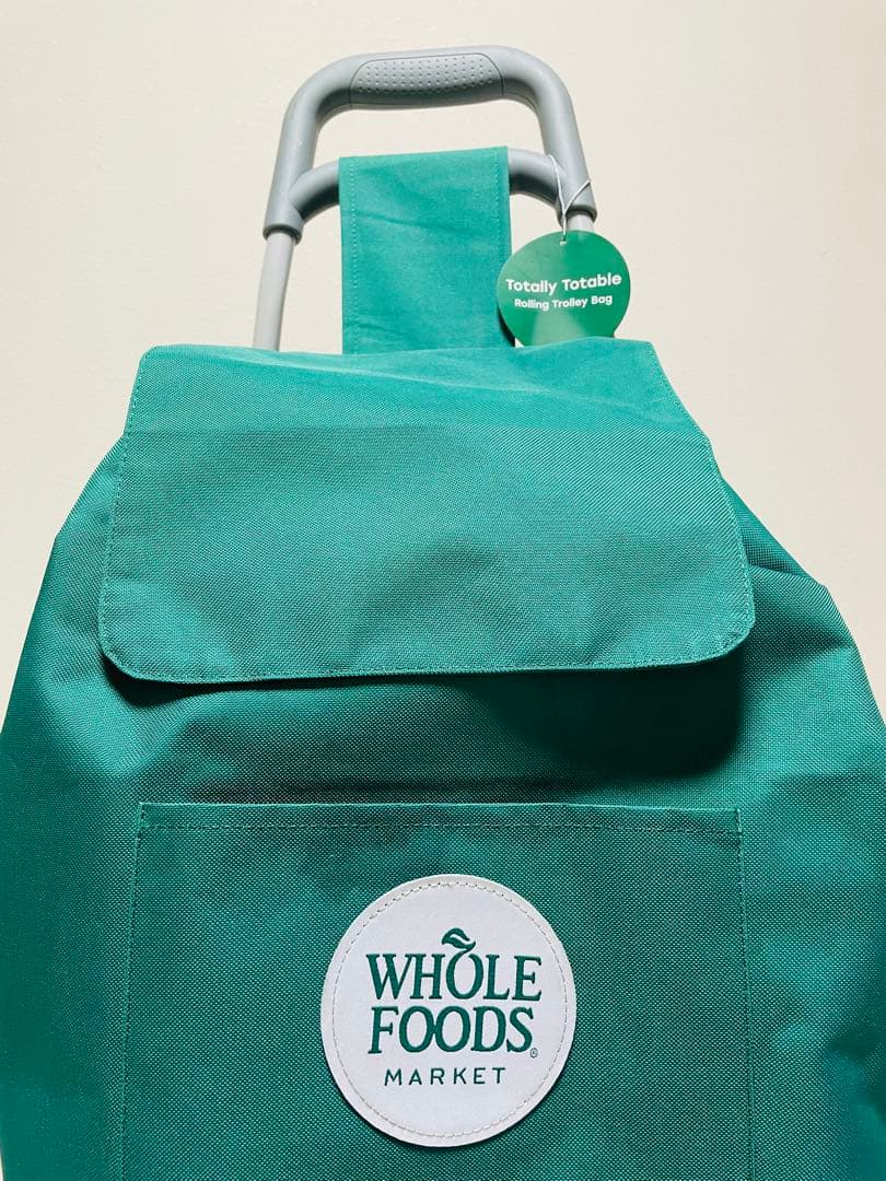 Whole Foods Market キャリーカート トロリーカート　グリーン