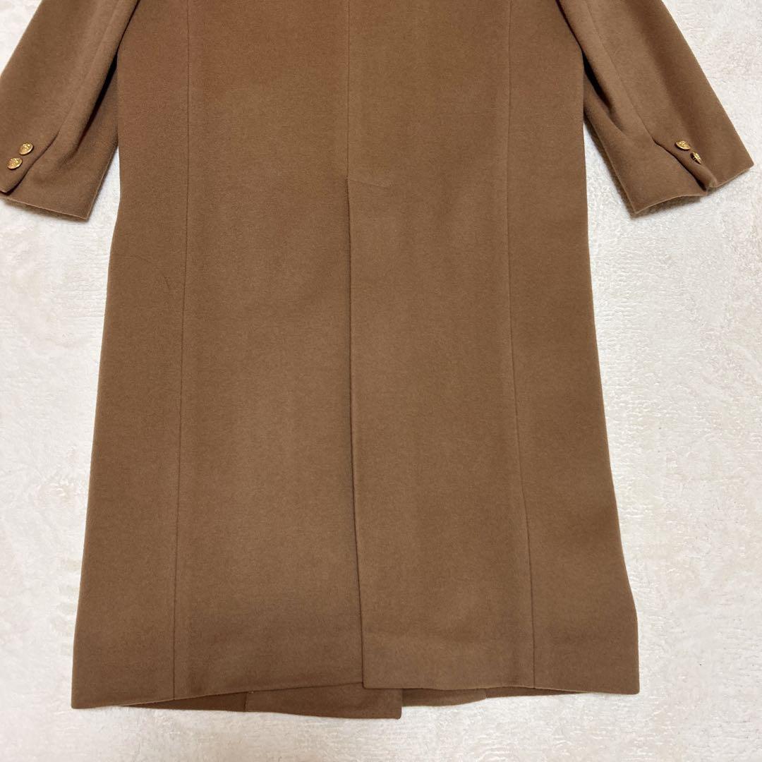 ブルックスブラザーズ チェスターコート ロングコート ダブル 金ボタン カシミヤ