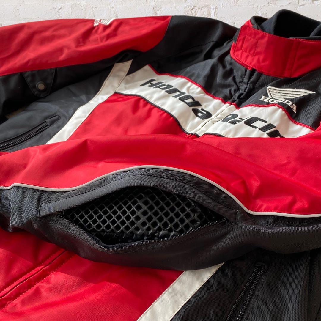 HONDA ホンダ レーシングジャケット ブルゾン ボディプロテクター付き S
