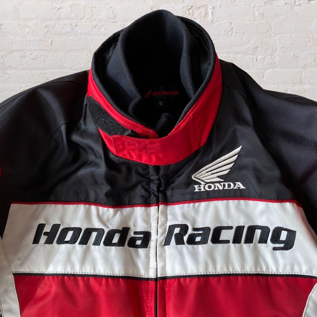 HONDA ホンダ レーシングジャケット ブルゾン ボディプロテクター付き S