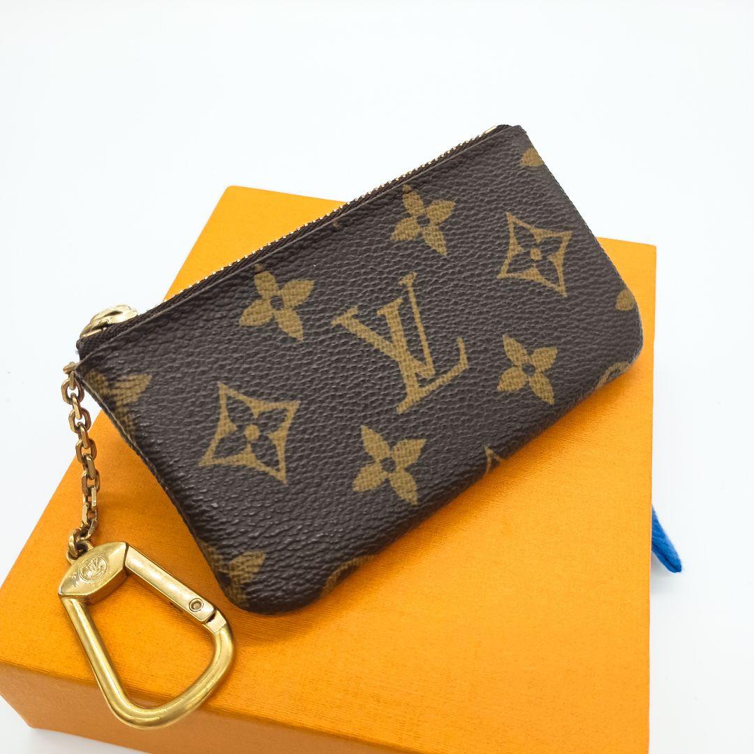 【美品SS】ルイヴィトン　ポシェットクレ　モノグラム　ケース