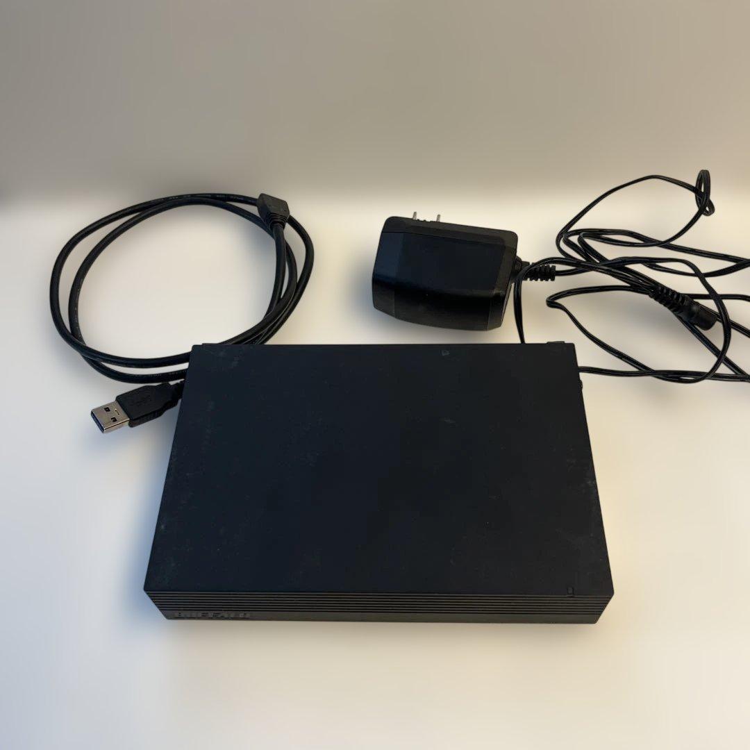 Buffalo HD-NRLD4.0U3-BA 外付けHDD 4TB