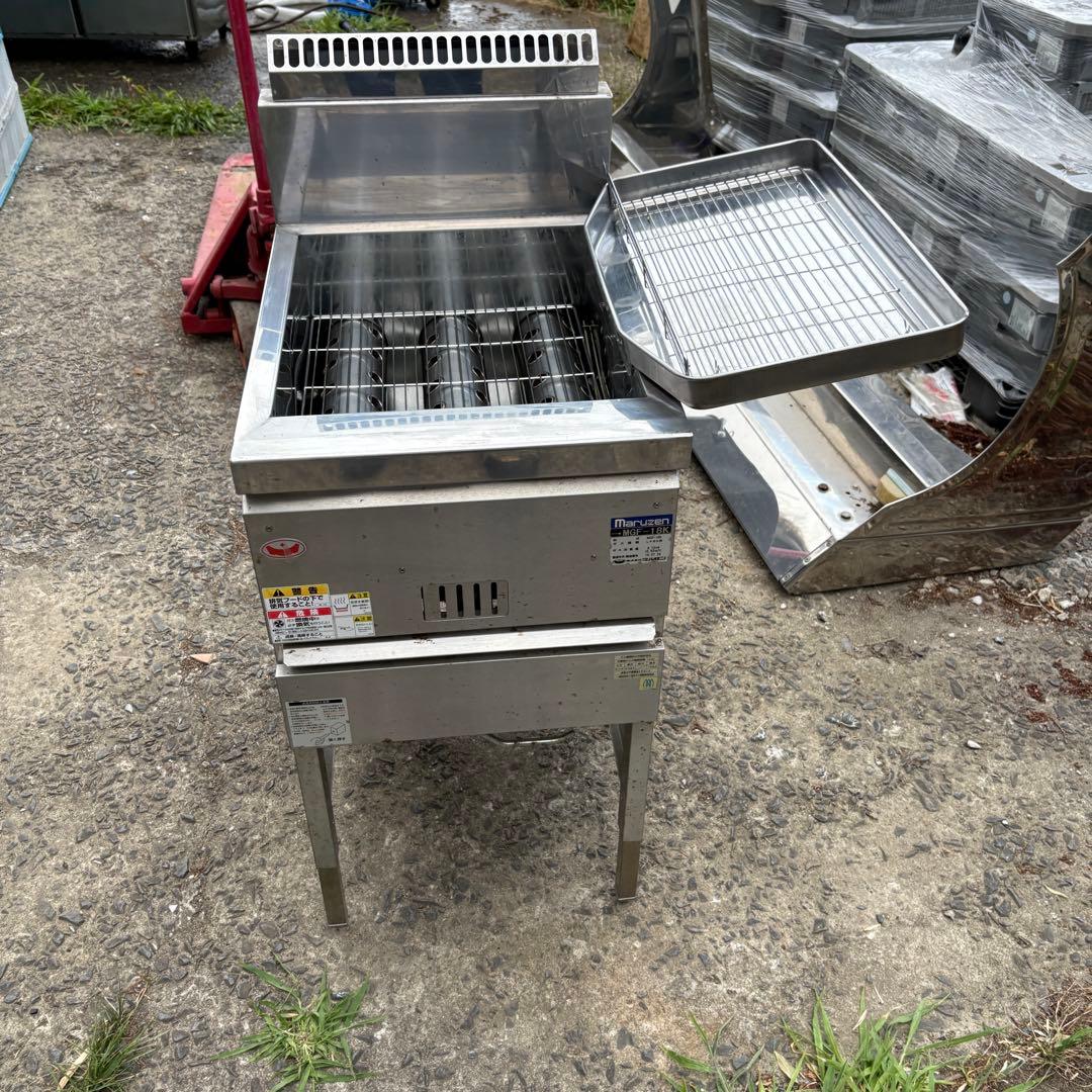 マルゼン フライヤー LPガス用 プロパン　MGF-18k