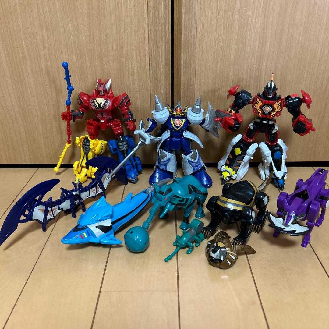 バラ売り不可　ジャンク扱い　 当時品　超激レア ミニプラ ゲキレンジャーセット