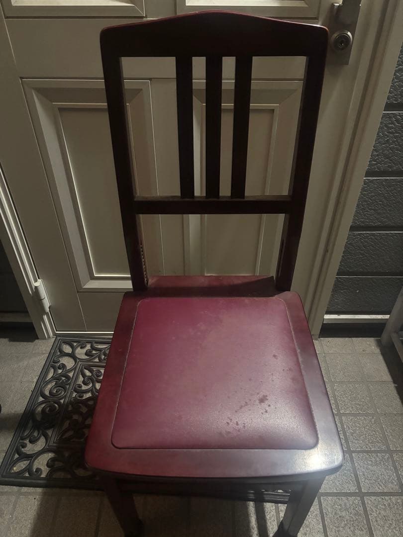 ピアノ椅子　トムソン椅子　木目　値下げしました！