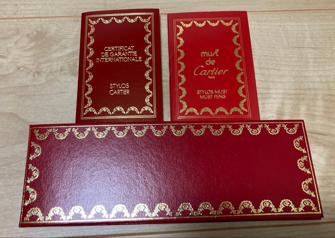 【未開封】カルティエ ボールペン 説明書付き