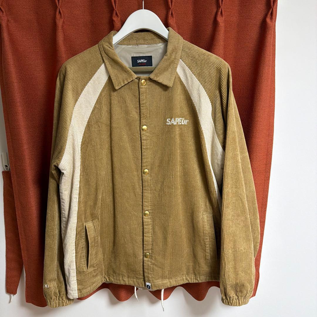 SAPEur コーデュロイコーチジャケット　XXL