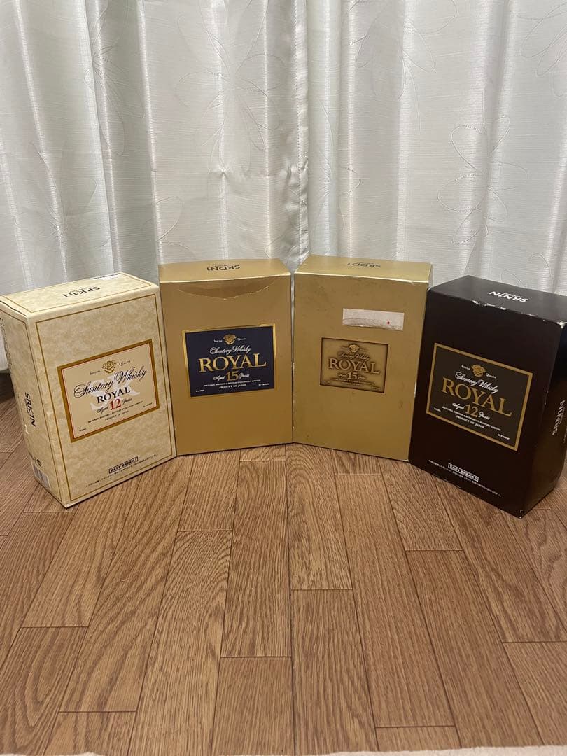 ジョロキア　ローヤル12年 15年 計4種＋SRクイーン、青箱計6本セット