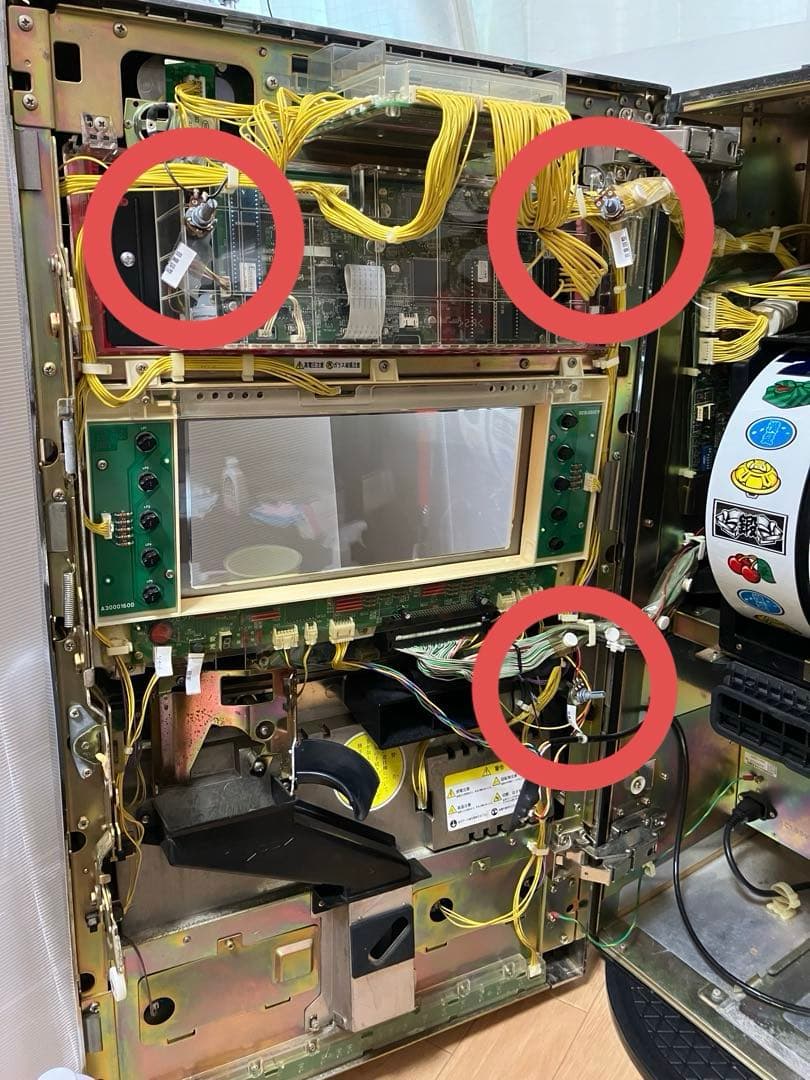 【送料無料】パチスロ 押忍！番長 初代 オートプレイ付き不要機 実機