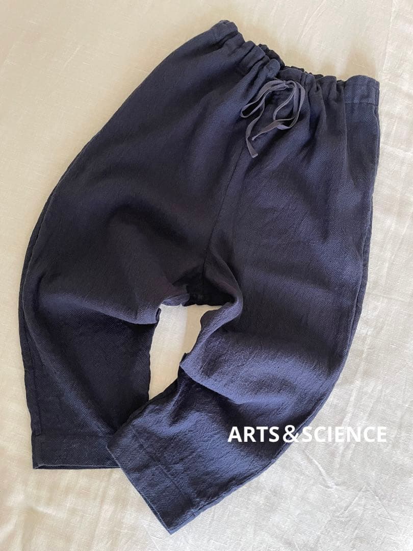 ARTS＆SCIENCE リネンイージーパンツ