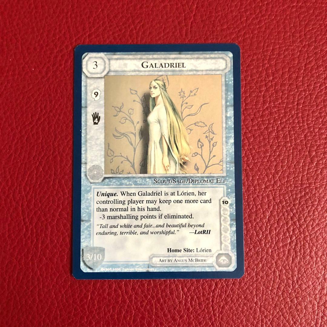 ミドルアース　カード　The Wizards ccg 一つの指輪