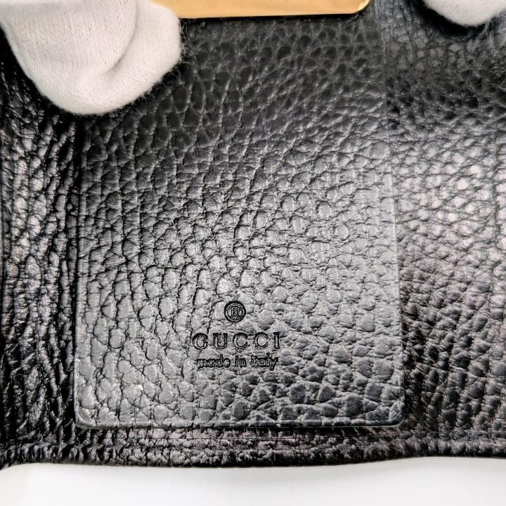 GUCCI＊グッチ＊カードポケット付き＊キーケース＊マーモント＊6連＊