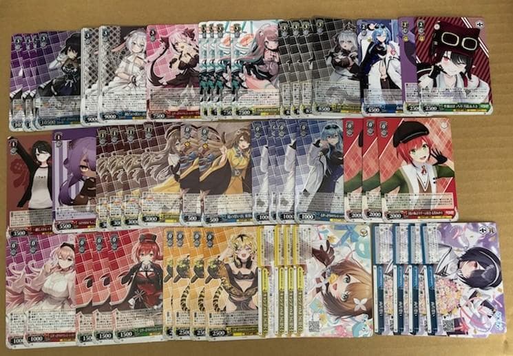 ヴァイスシュバルツ　あおぎり高校　4枝4門　デッキ