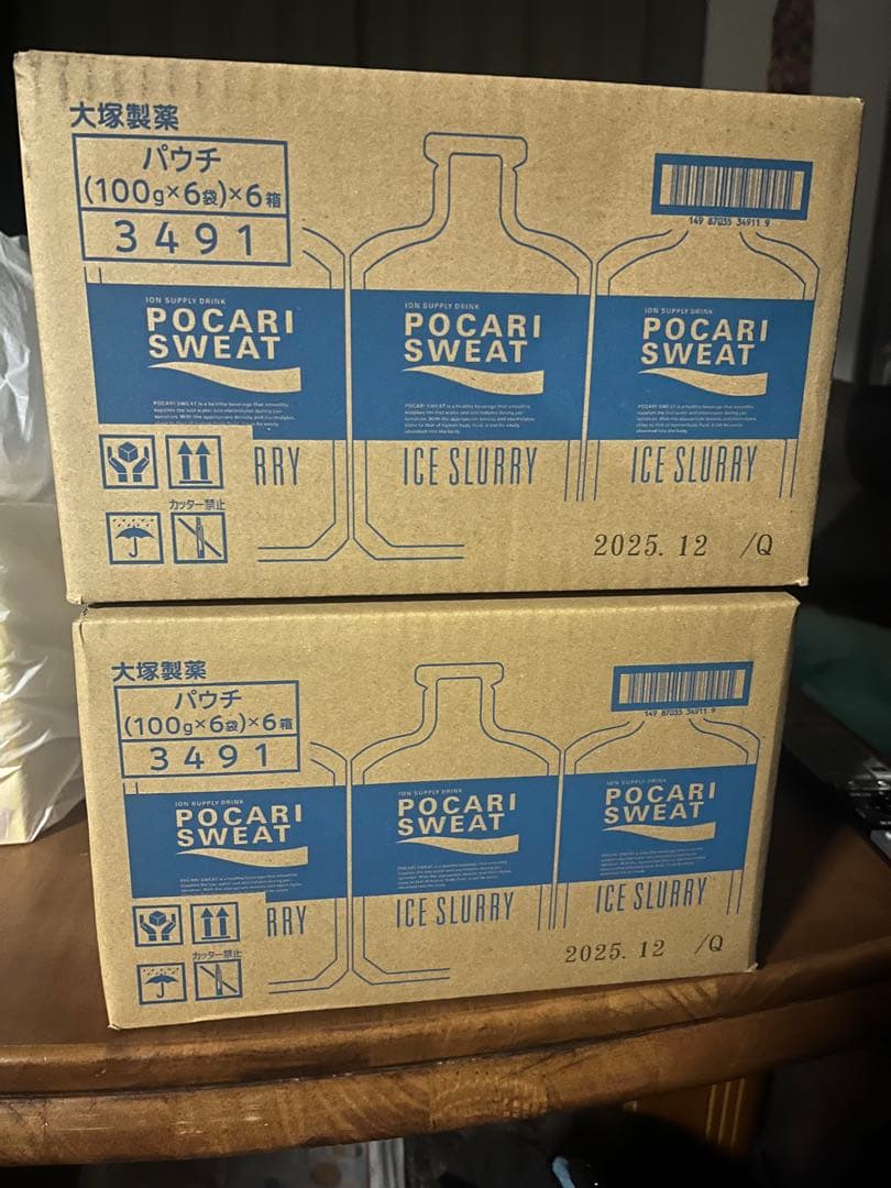 POCARI SWEAT アイススラリー 100g×6×6