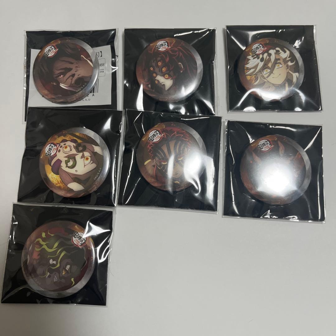 鬼滅の刃　ワールドツアー　ランダム缶バッジ　前期　無惨　猗窩座　童磨　黒死牟