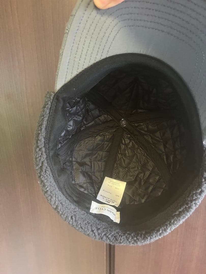 完売品　木梨サイクル　ゴルフ　キルティングイヤーフラップキャップ