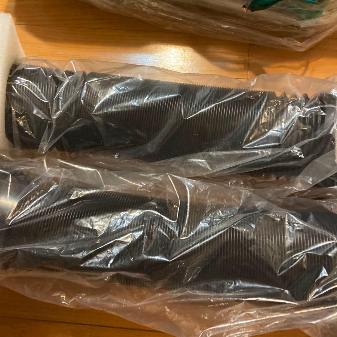 冷風機 黒と緑 ホース2本付属