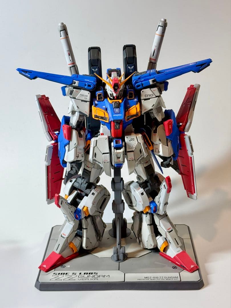 ロボット MG ZZ Gundam Ver.ka resin conversion kit