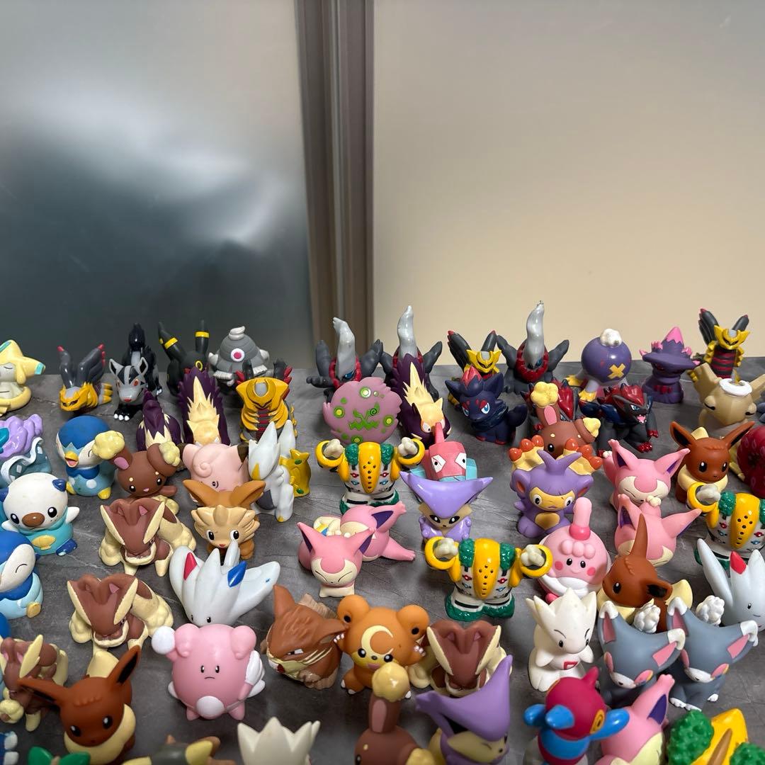 約300匹 ポケモンキッズ　指人形フィギュア　まとめ売り 断捨離 大量 ゆび人形