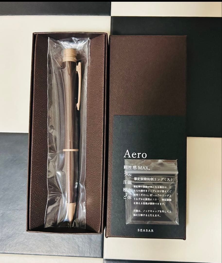 SEASAR Aero シャープペンシル ブラウン