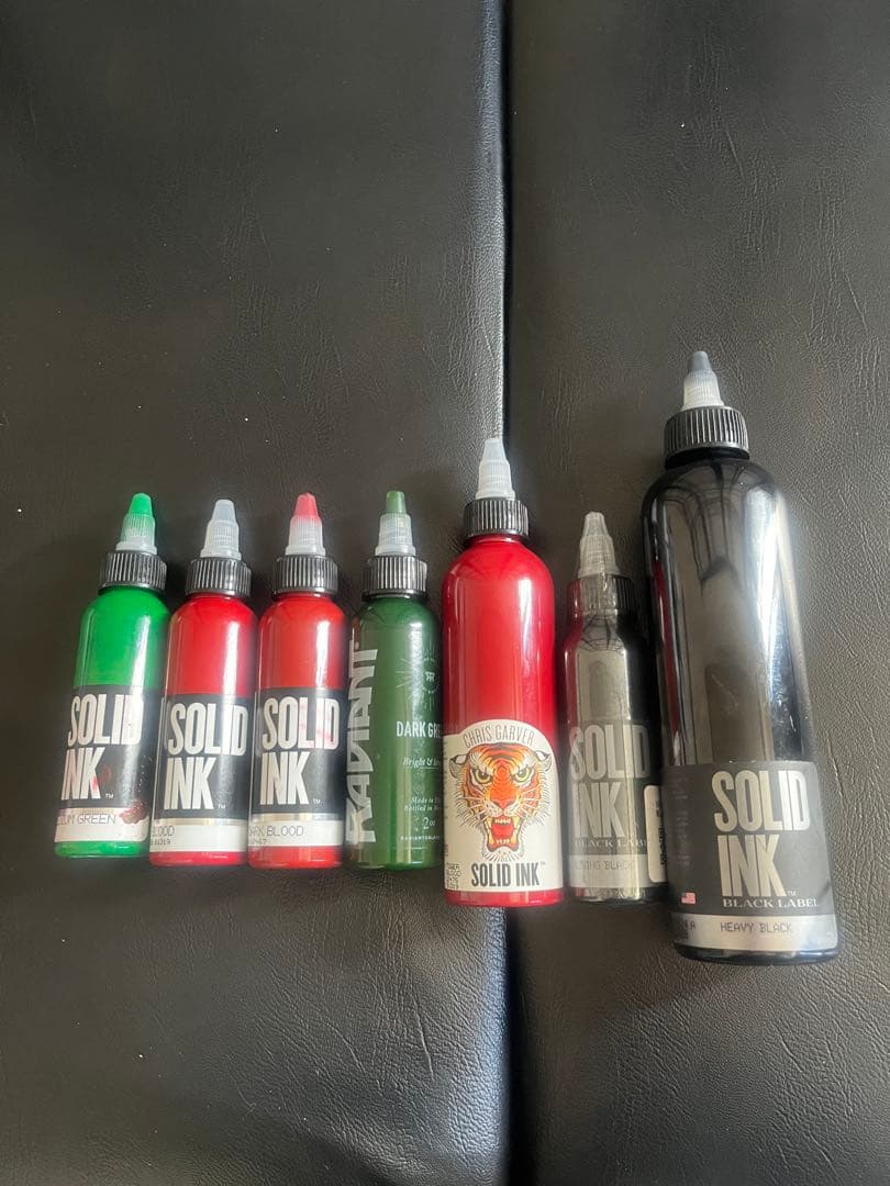 SOLID INK(タトゥーインク)セット