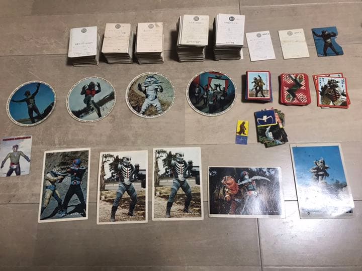 旧仮面ライダー　カルビー　昭和レトロ　まとめ売り