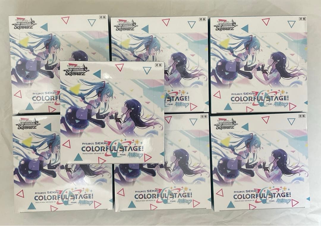 ヴァイスシュヴァルツ プロセカ カラフルステージ！ 初音ミク box まとめ売り