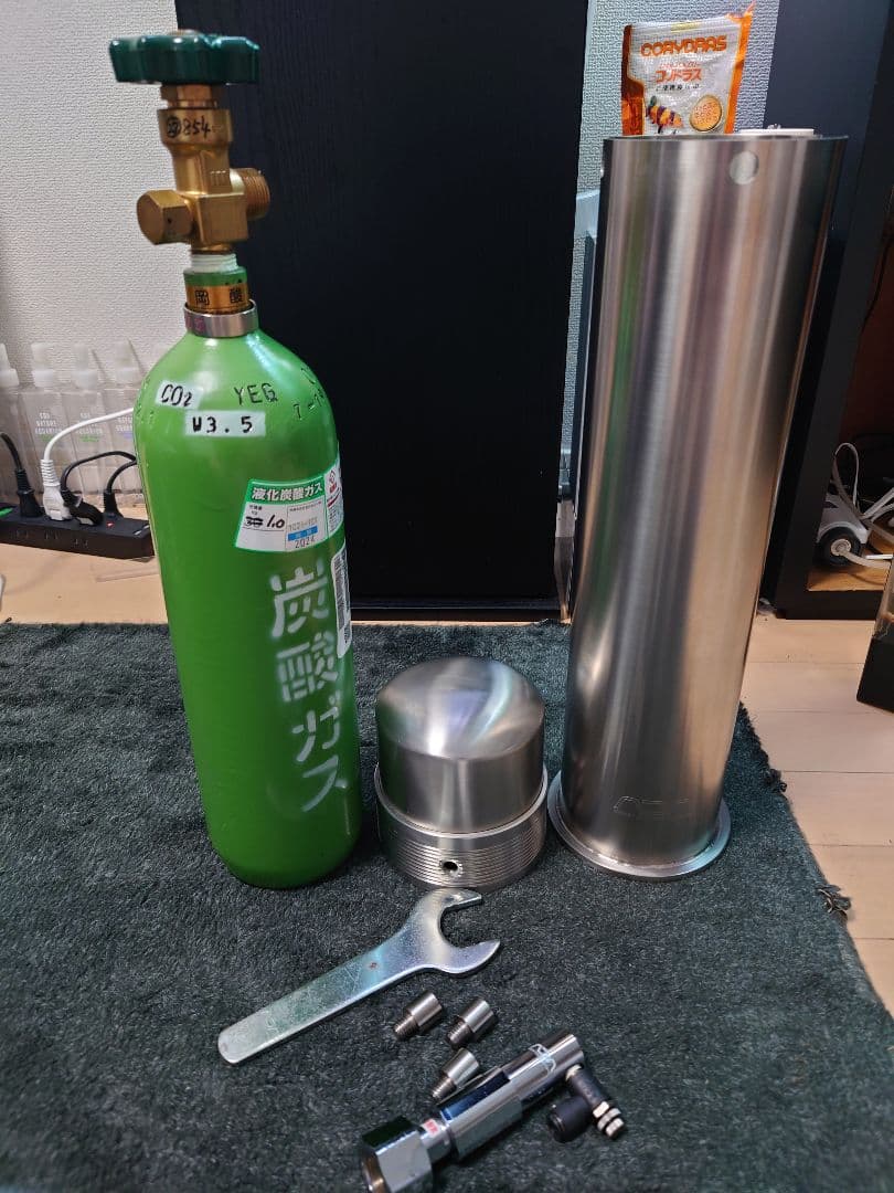 ADA タワー20,ボンベ,レギュレーターセット