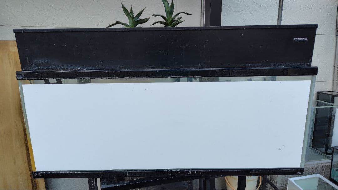 NISSO　1200水槽　ガラス水槽（上部フィルター付き）