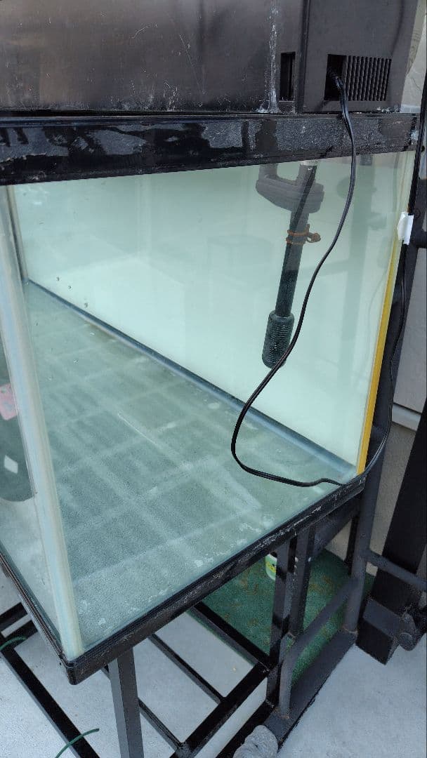 NISSO　1200水槽　ガラス水槽（上部フィルター付き）