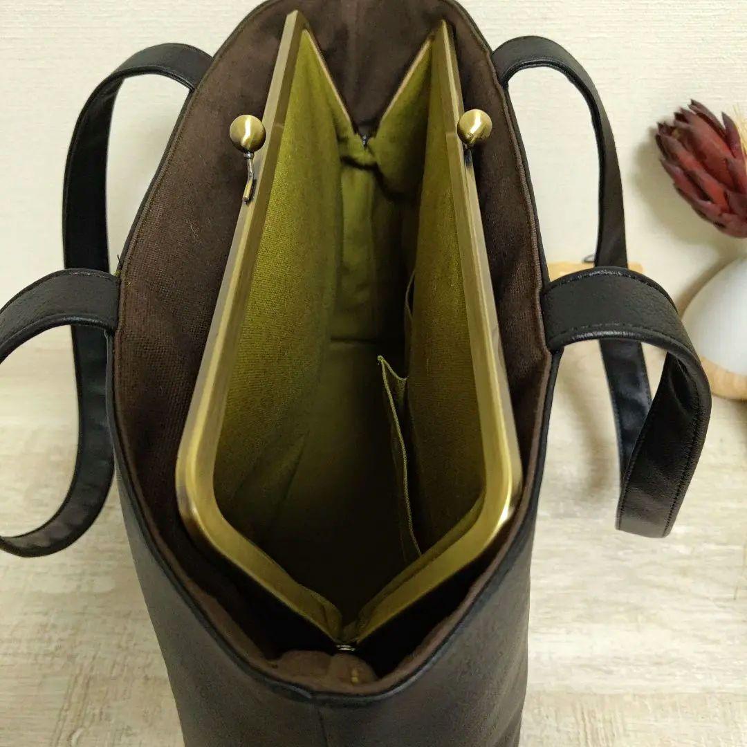 【ずーっとメイまま様】がま口バッグ　ハンドメイド