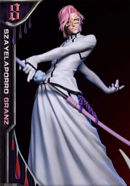 BLEACH  黒衣少年図 ザエルアポロ ガレージキット ガレキ スタチュー②