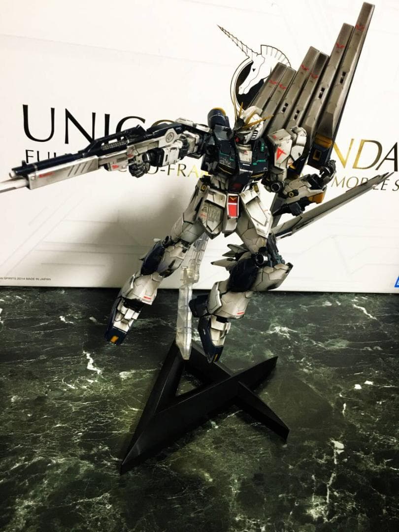 近日処分予定 MG 1/100 νガンダム Ver.ka　塗装完成品　ニュー