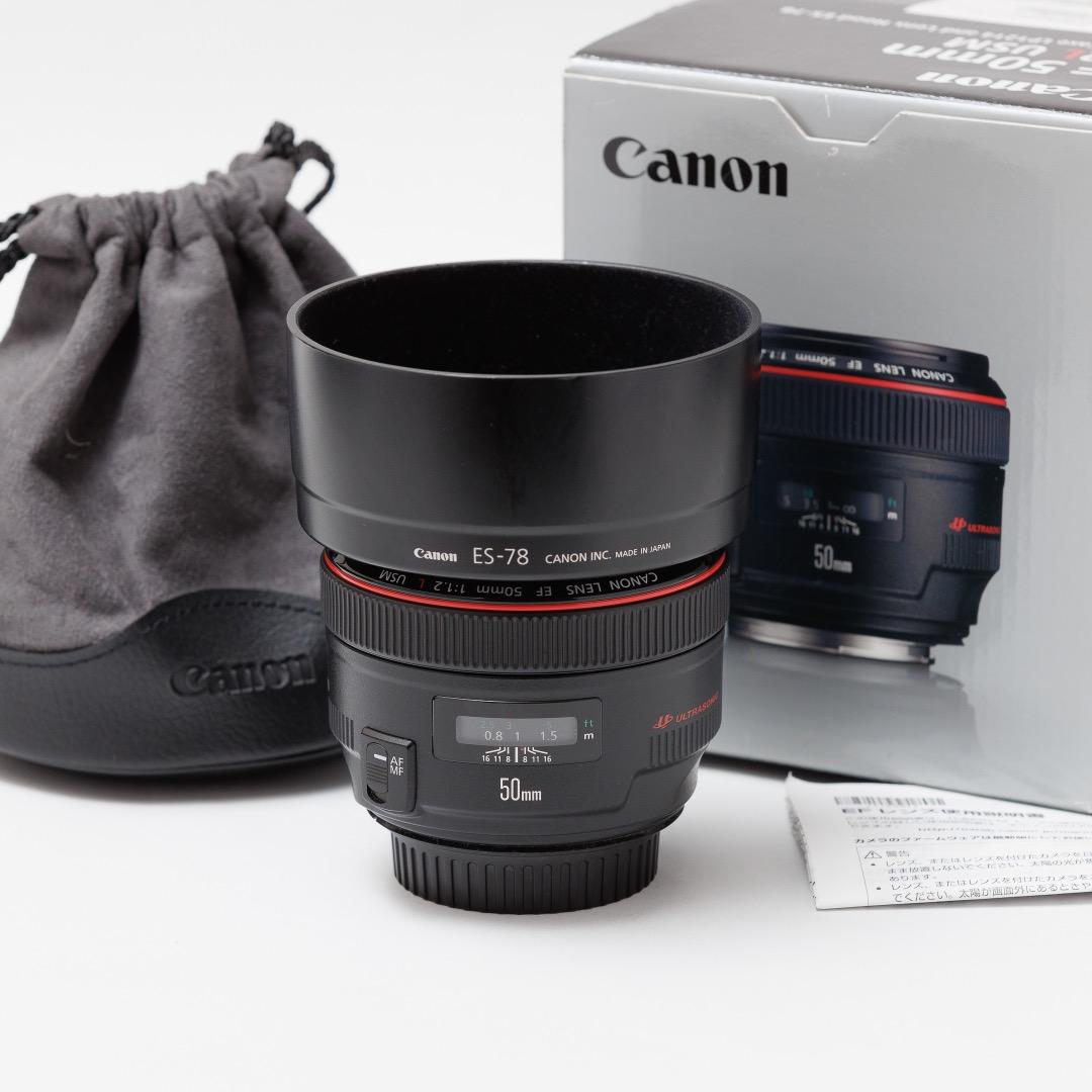 Canon EF 50mm f/1.2L USM レンズ　キャノンEFマウント