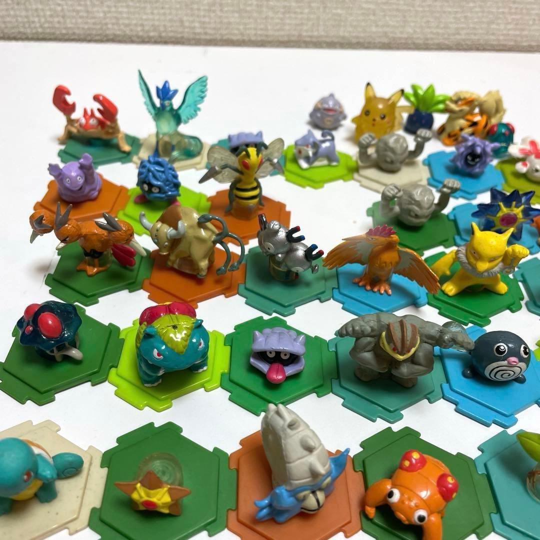 ポケモンフルカラーコレクション57体まとめ売り台座付き 初期 当時品