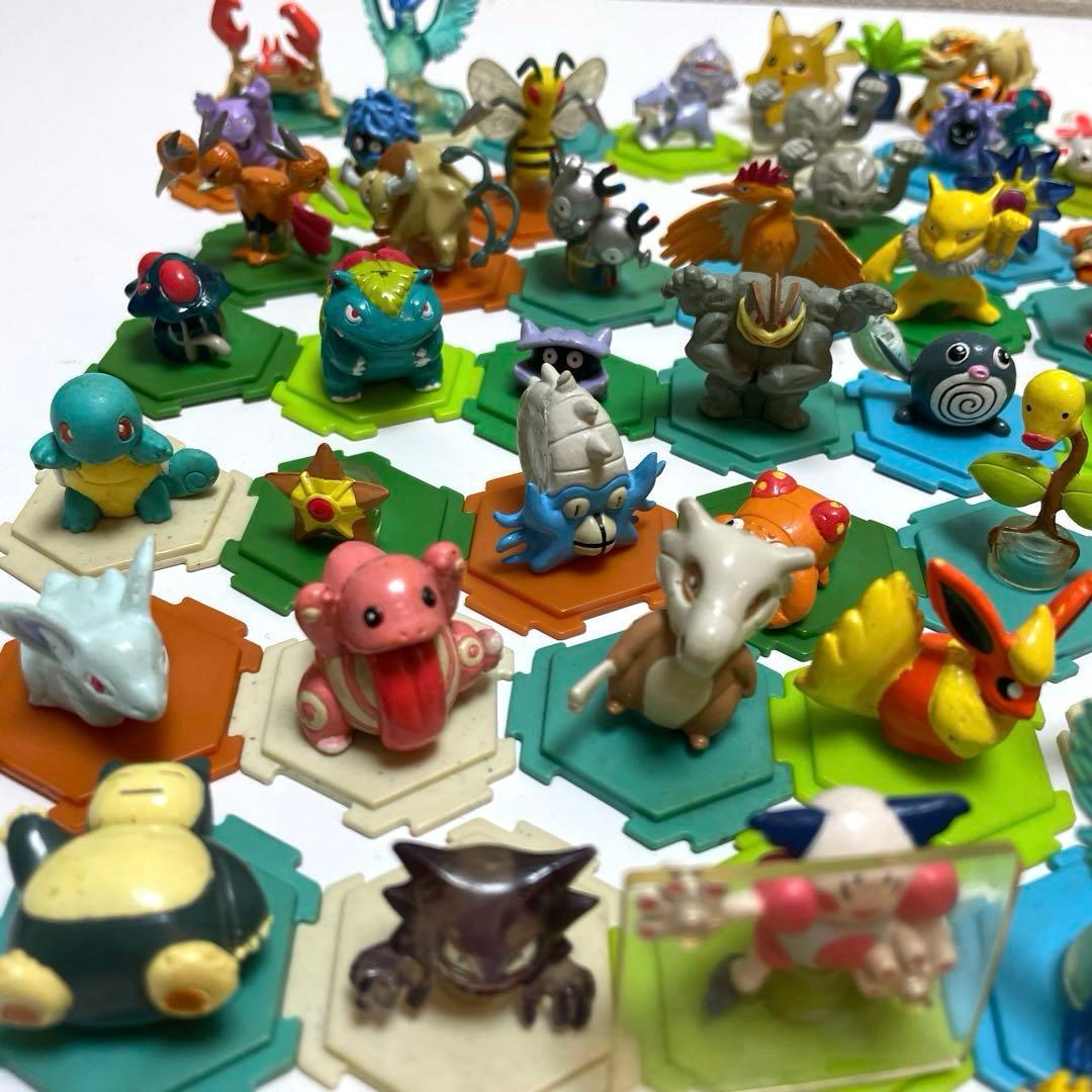ポケモンフルカラーコレクション57体まとめ売り台座付き 初期 当時品