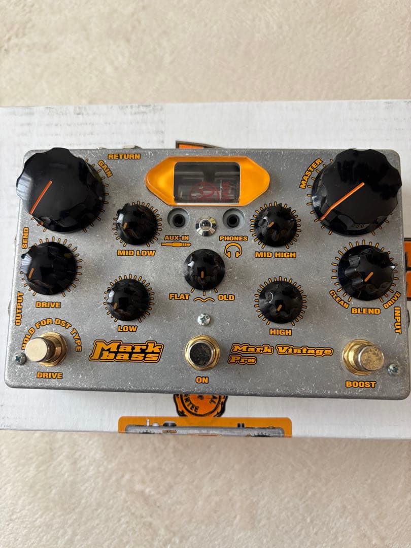 Markbass Mark Vintage Pre べースプリアンプ　美品‼️