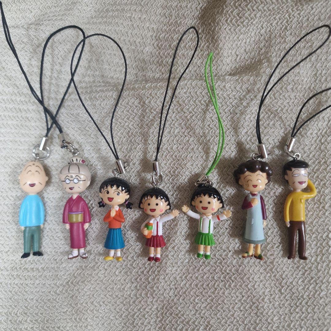 【非売品】レア　ちびまる子ちゃん　ストラップ　十六茶　コンプリートセット
