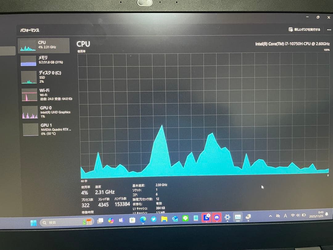 その他ノートPC本体 Lenovo thinkpad P15 Gen1