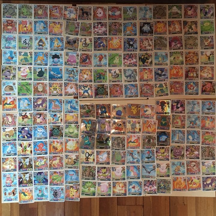 ポケモン　シール　カード