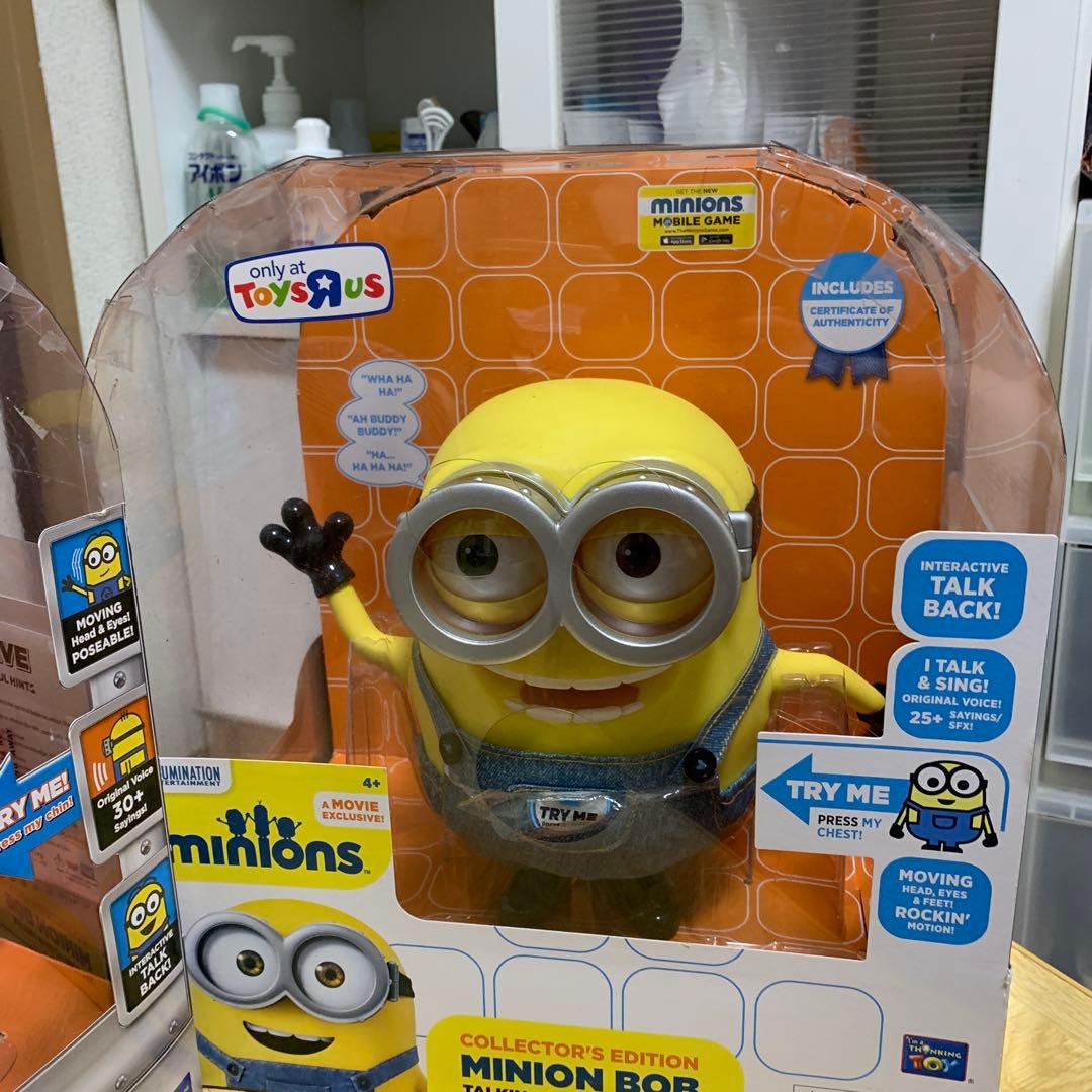 ミニオン ボブ コレクターズエディション 動作確認済み トーキングフィギュア