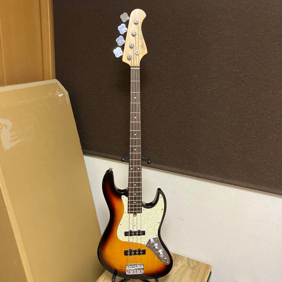 バッカス　Bacchus WJB-360R ジャズベ　音出しＯＫ　美中古品