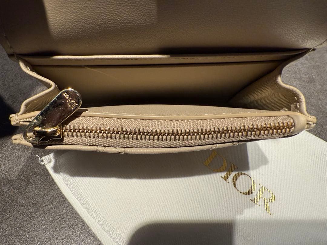 ディオール　My Dior Hibiscus Lジップウォレット