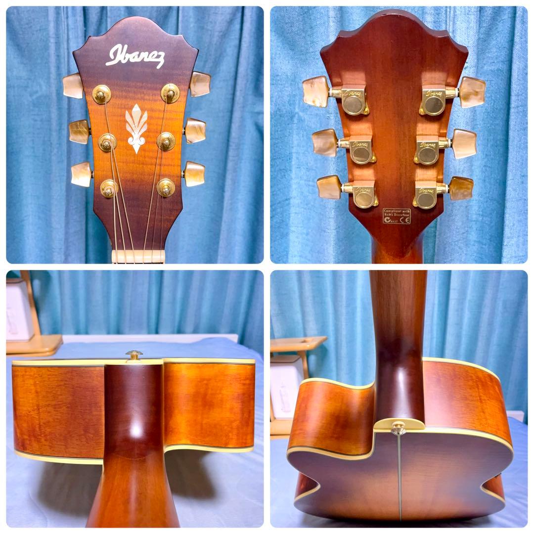 【牛骨☆エレアコ】Ibanez☆アイバニーズ【弾き易く調整☆新品の弦】