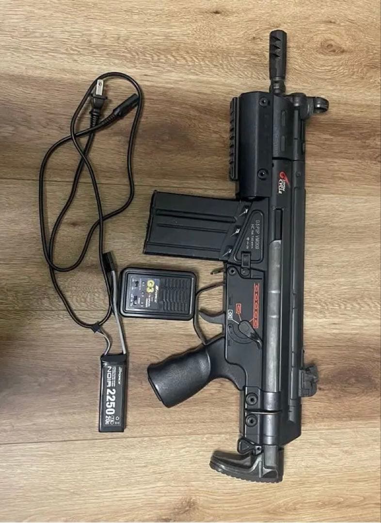 東京マルイ H&K G3 ハイサイクル F1フラッシュハイダー バッテリーセット