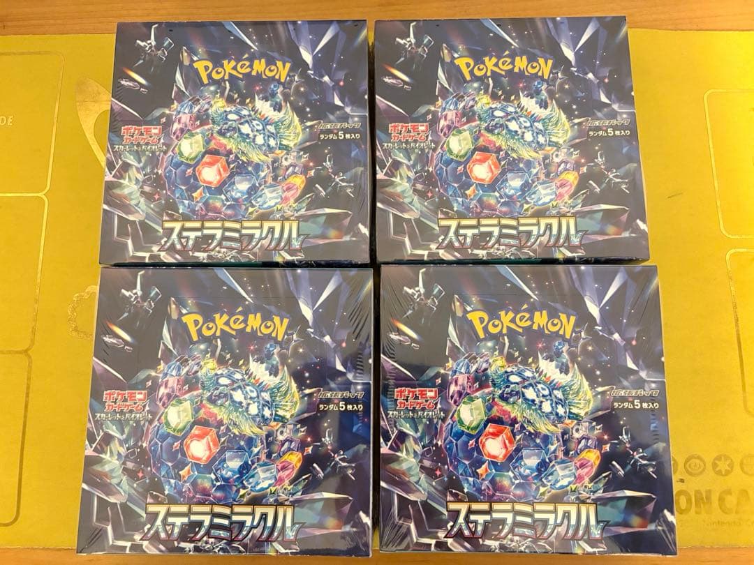 ステラミラクル4BOX未開封シュリンク付き