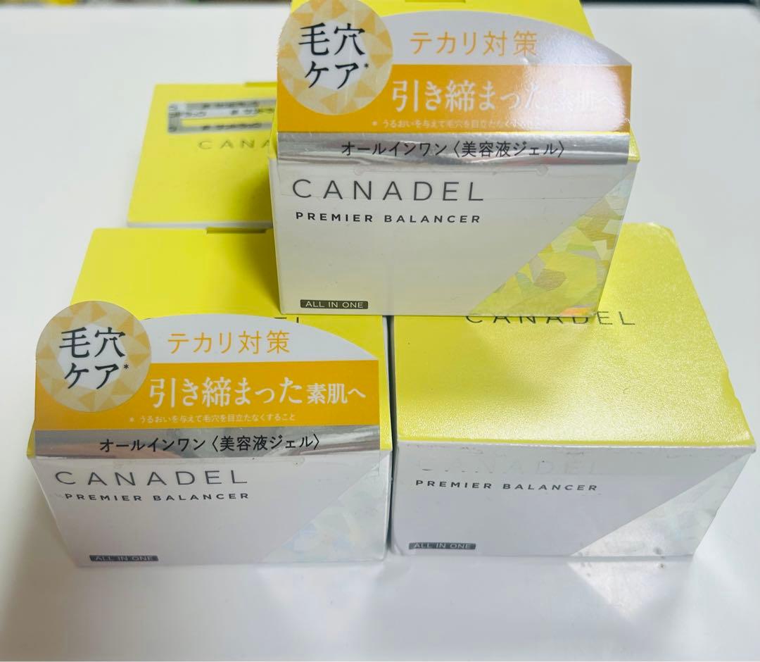 CANDEL プレミアバランサー オールインワンジェル58g毛穴ケア4個セット