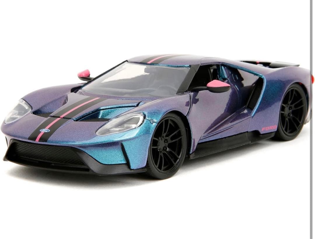 2017 FORD GT & クラシックTVシリーズ バットモービル ピンク