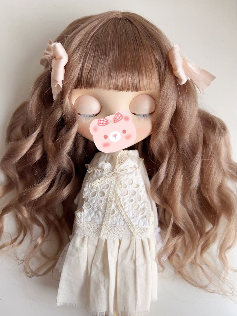 【値下げ❗️即日発送】 coffee 14モヘアウィッグBlythe
