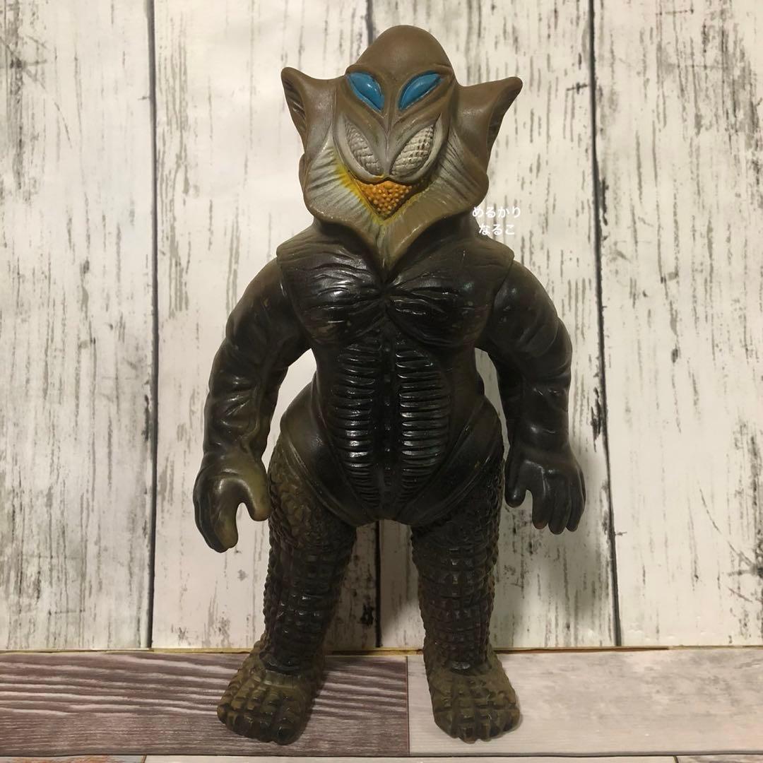 ブルマァク ウルトラマン 怪獣 当時品 ソフビフィギュア メフィラス星人 初版